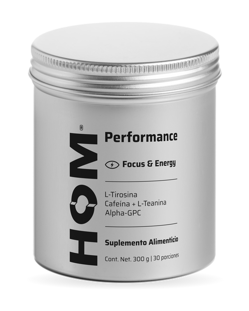 HOM Performance — bote de aluminio · Focus & Energy